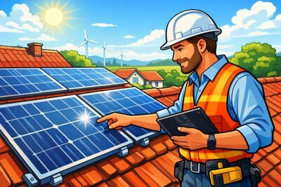 Statiker prüft Dachtragfähigkeit für Photovoltaikanlage – Tragwerksplanung